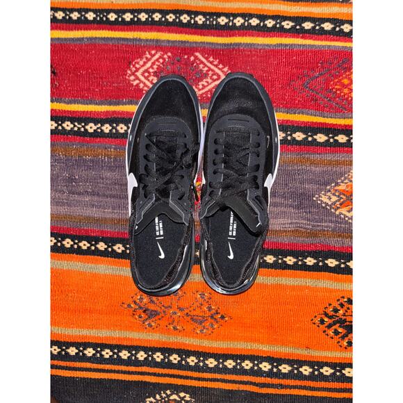 Nike Waffle One - Black/White-Orange - Picture 3 of 7